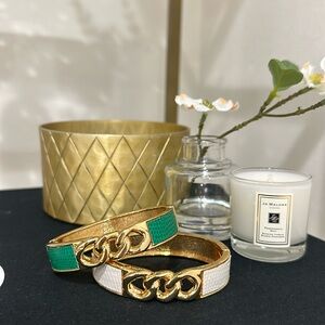Cache Gold bangles